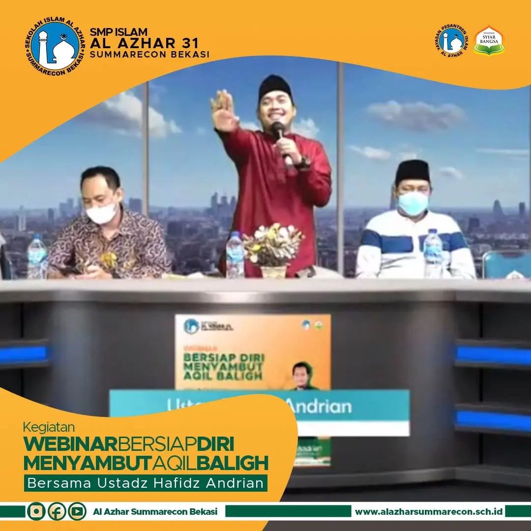 Webinar Bersiap Diri Menyambut Aqil Baligh bersama Ustadz Hafidz